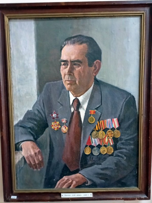 Картина "Портрет Драча М.А." 1988 р.