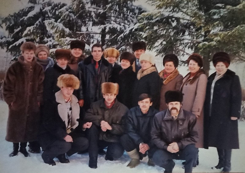 Фото працівників Устинівської РДА (1996 рік).