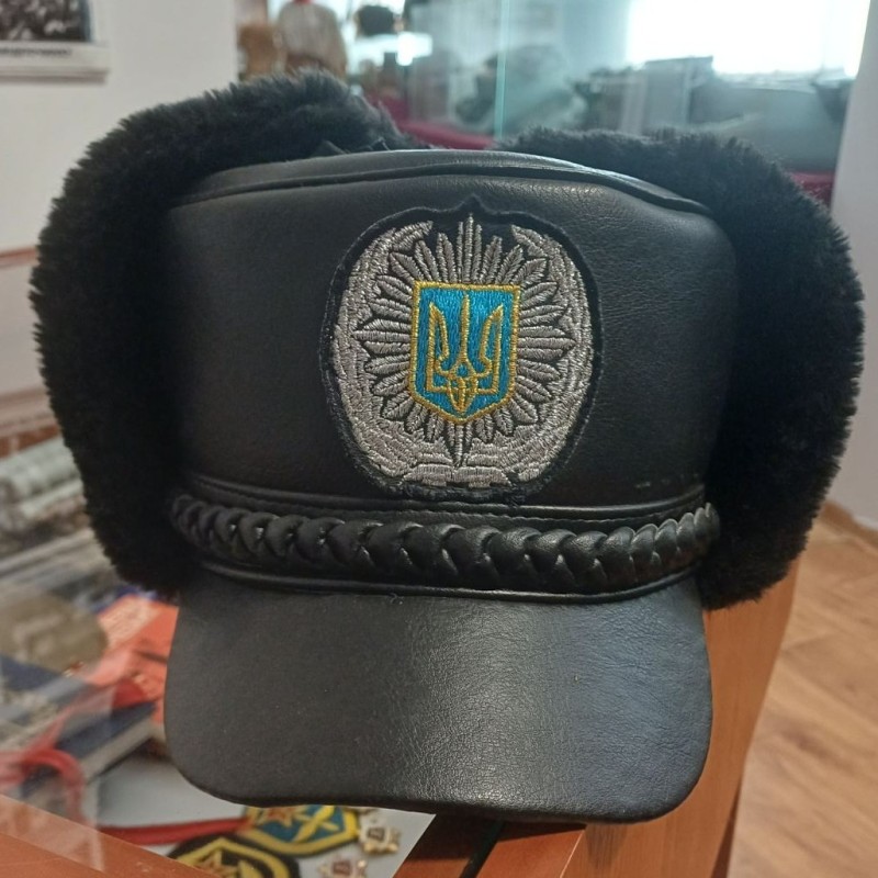Кашкет зимовий співробітника МВС України