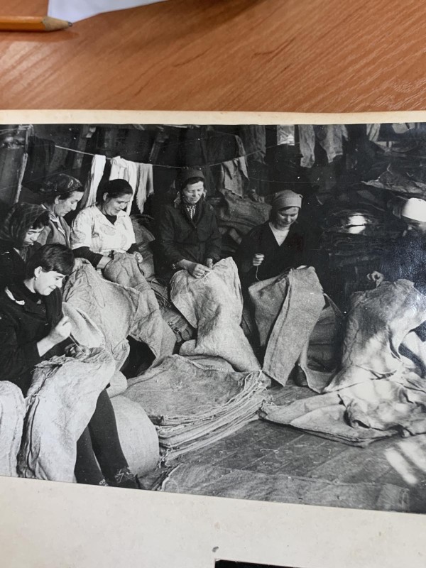 Фото "Цех мішкотари Ульяновського цукрозаводу" 1980 рік