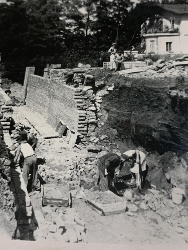 Фото "Будівництво ТЕЦ Ульяновського цукрового заводу--1958 рік"