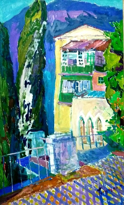Гурзуф. Кипариси