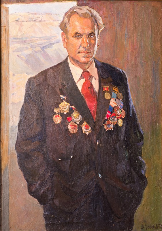 Портрет машиніста екскаватора Резніченка І. В.