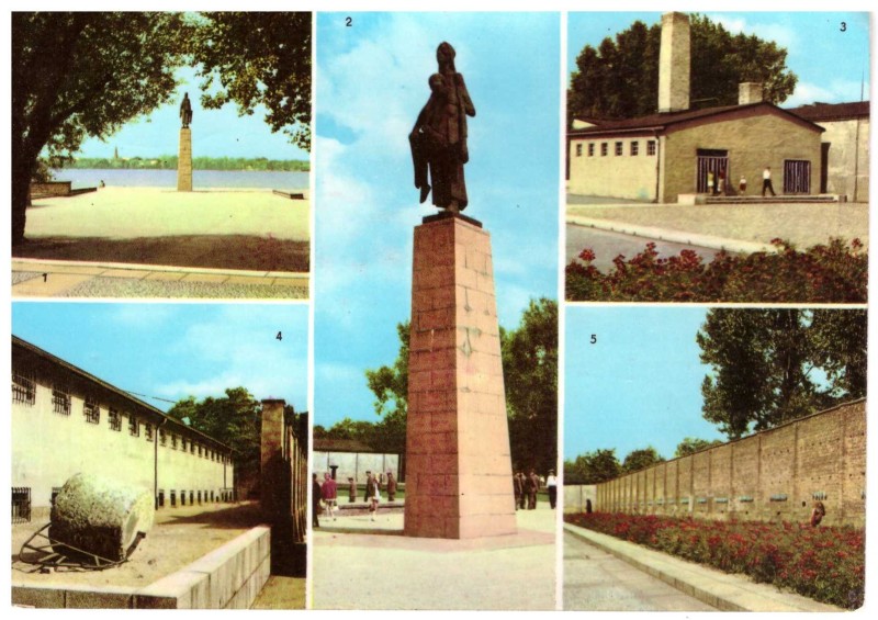 Листівка поштова «Національний пам’ятник-музей Равенсбрюк».