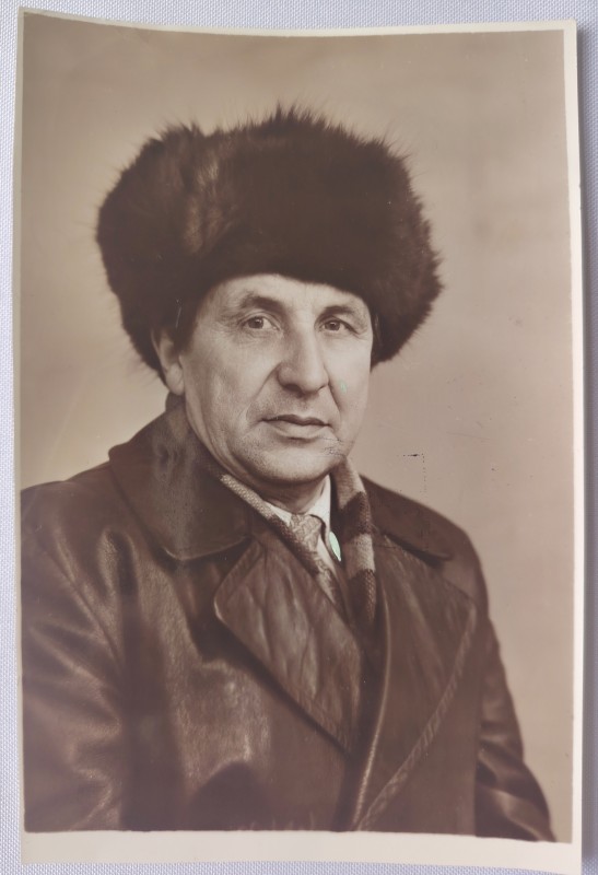Фото ч/б. Войцеховський Дмитро Трохимович (1924 - 2010)