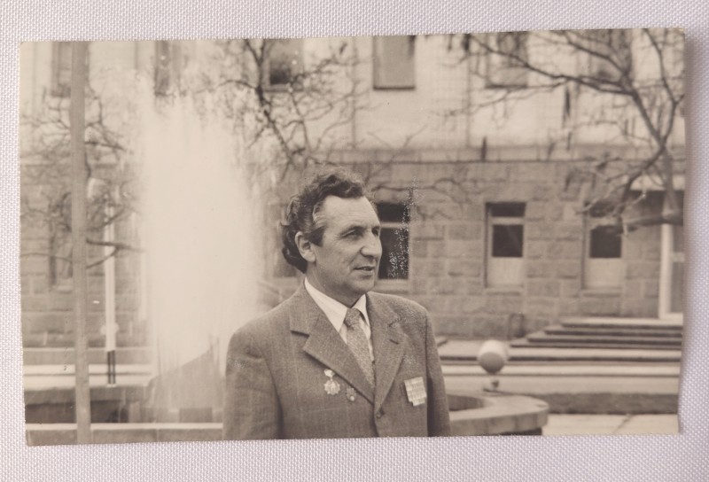 Фото ч/б. Войцеховський Дмитро Трохимович (1924 - 2010)
