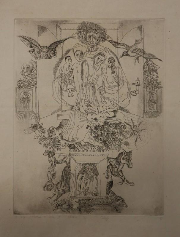 Із циклу "Мати і дитина". Лист - II.