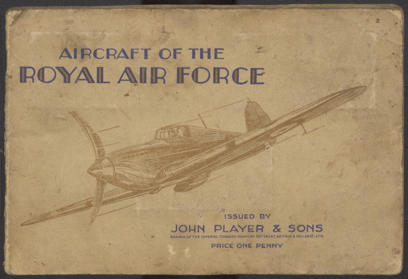 Альбом для колекціонування наліпок «Aircraft of the Royal Air Force»