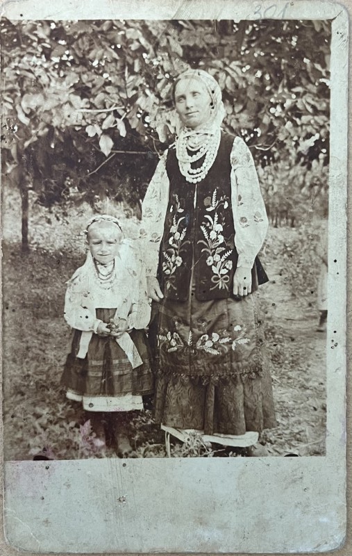 Фото. Бабенко Матрона з дитиною, 1912 рік