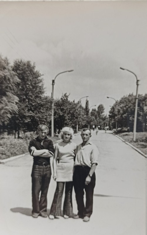 Фото працівників Устинівської друкарні (поч.1970-х років).