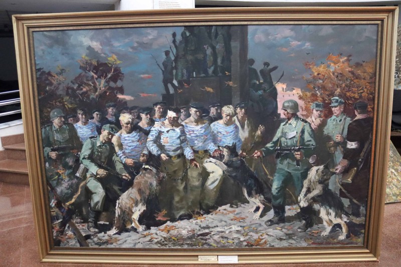 Картина «Незламні духом» (у багетній рамі). Худ. Вінтаєв Ю.М., Ковтун В.І., Погорєлов І.М.