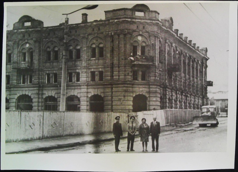 Фото ч/б. Будинок Заславського