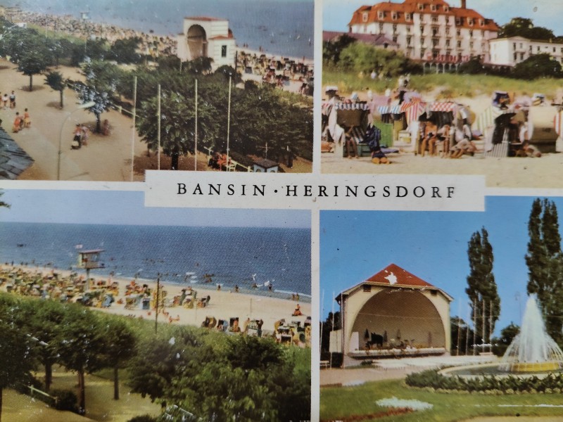 Листівка німецькою мовою "Bansin"