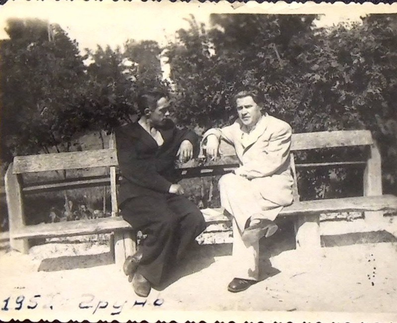 Фотографія Платон Воронько з невідомим