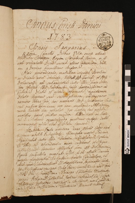 [Щоденник Холмського єпископа Максиміліана Рила т. 5].