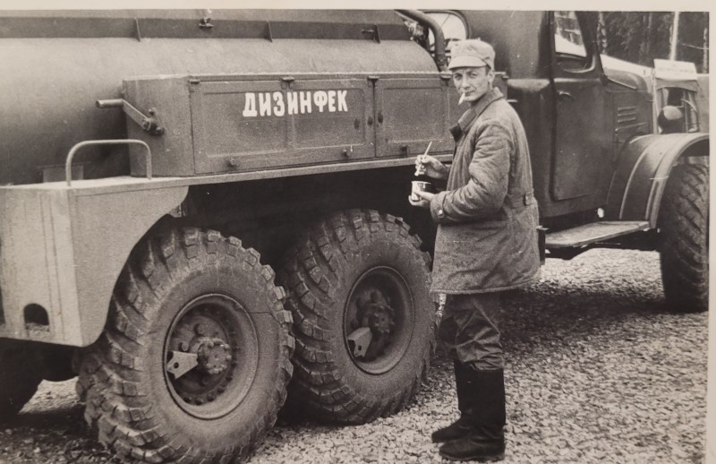 Ловін Сергій Васильович, учасник  ліквідації на Чорнобильській АЕС.