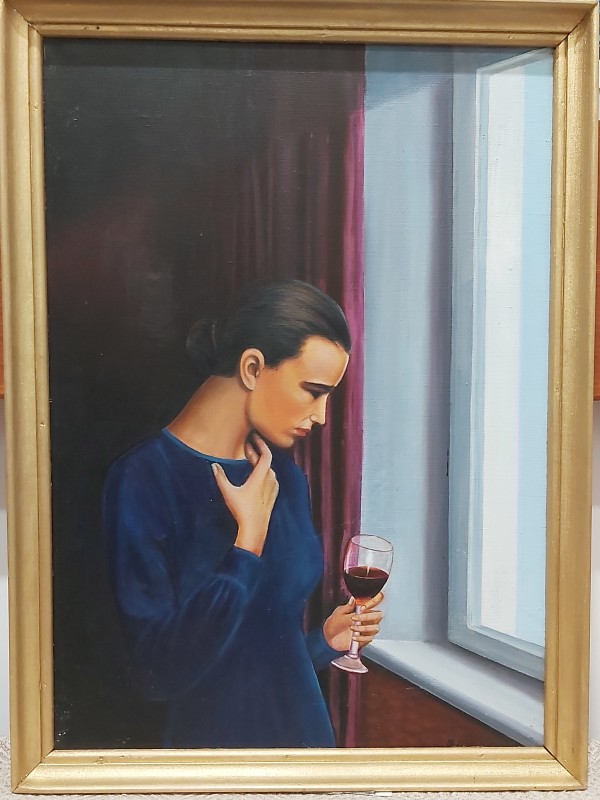 Картина " Одна "
