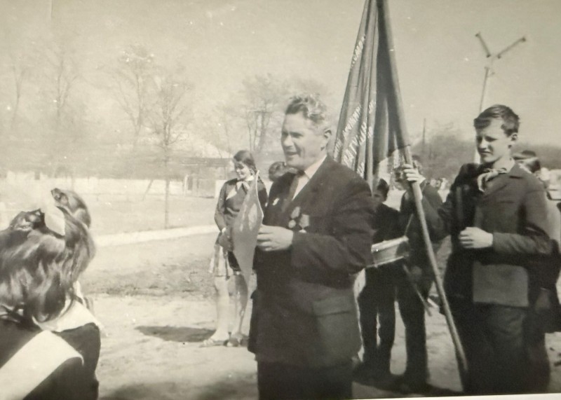 Фото. На демонстрації. 1968 рік