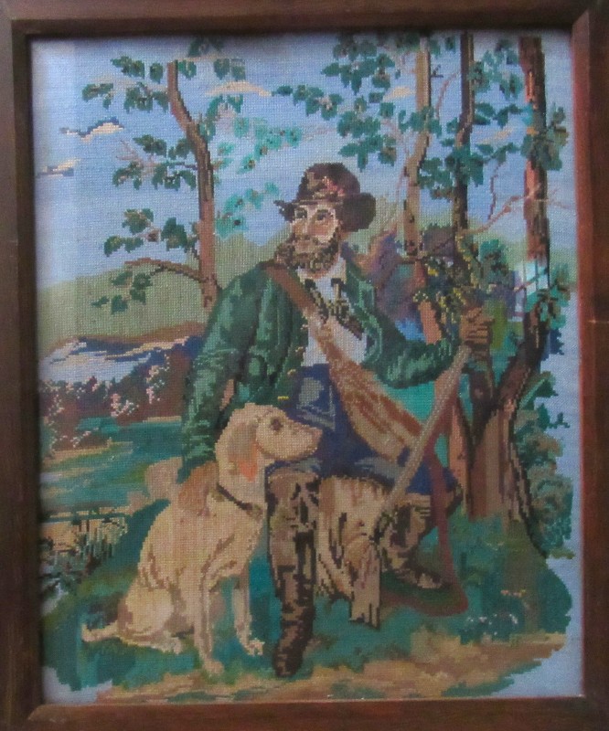 Вишита картина "Мисливець"