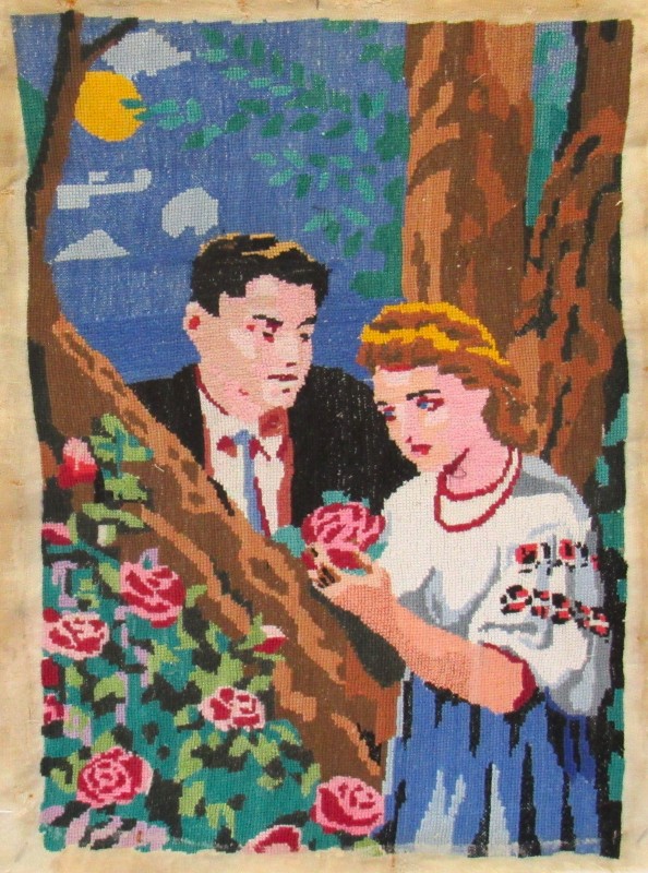 Вишита картина "Побачення"