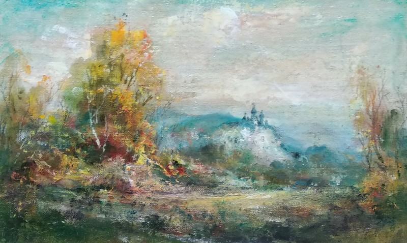 Картина «Святогорье. Осень»