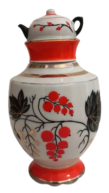 Чайниця-самовар «Червона смородина», 1970–1980 рр., ЛПЗ.