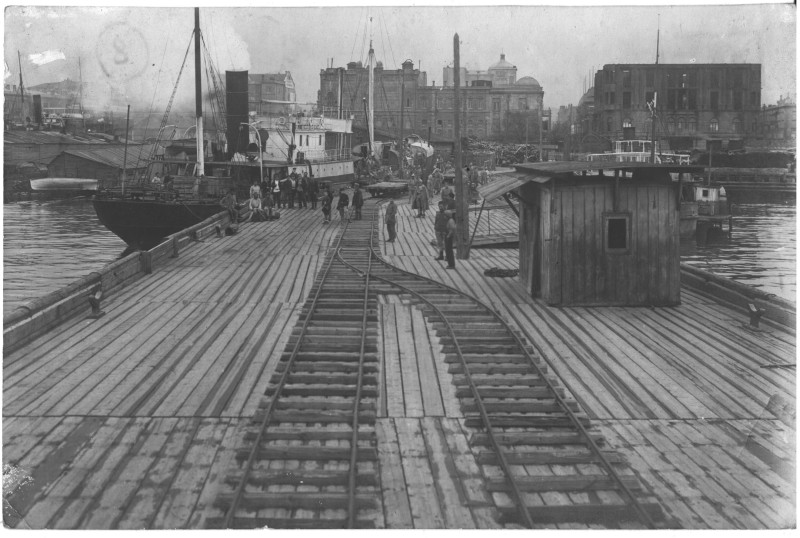 Фото. Причал № 17 Бакінського порту. 1922 р.