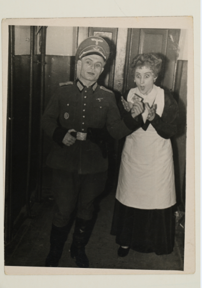Фото. Сцена з вистави "І один в полі воїн". 1950-ті рр.