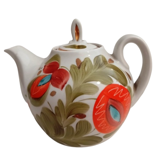 Чайник для заварювання. 1970 р. Городницький порцеляновий завод.