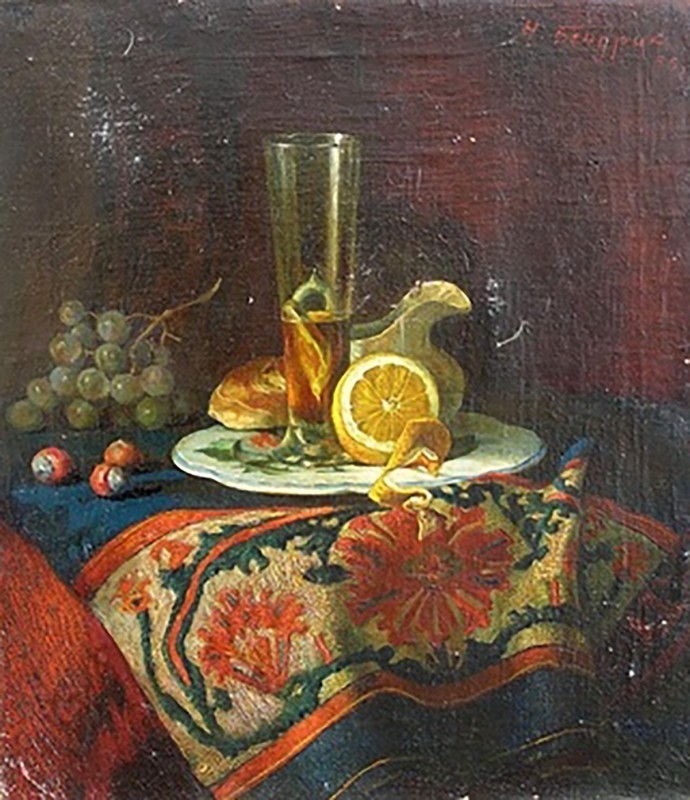 Натюрморт із лимоном