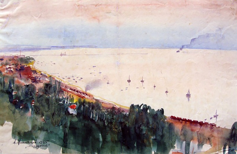 Азовське море, вечір