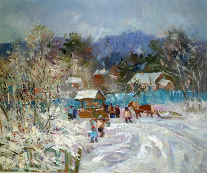 Біля криниці