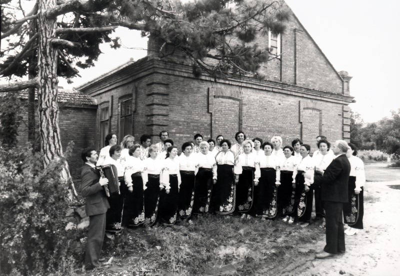 Колекція фото світлин винрадгоспу «Шабо»  (1950-1970 роки) Хор винрадгоспу «Шабо»