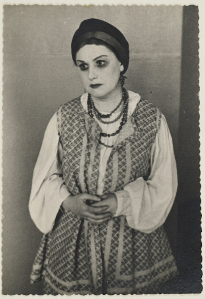 Фото. Актриса Н.Д. Тищенко. 1959 р.