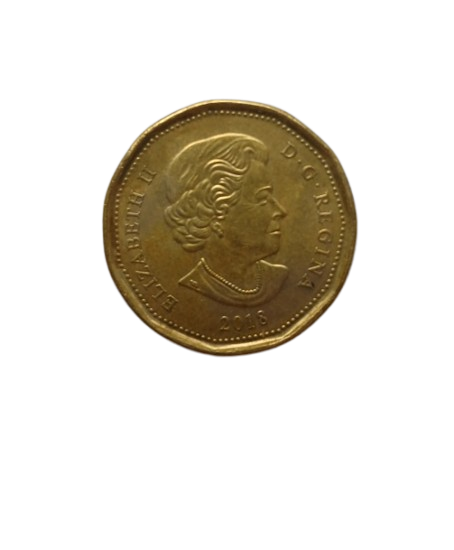 Монета «DOLLAR» «CANADA» (CAD) «Loonie» 2018 рік