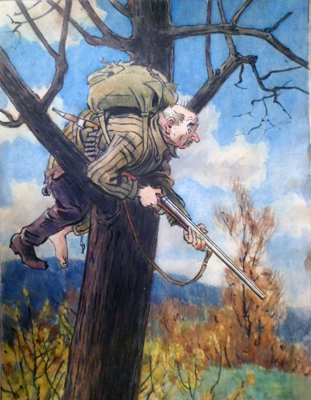 На сікача засів