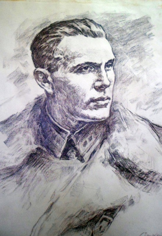 Портрет Героя Радянського Союзу М. Кузнєцова