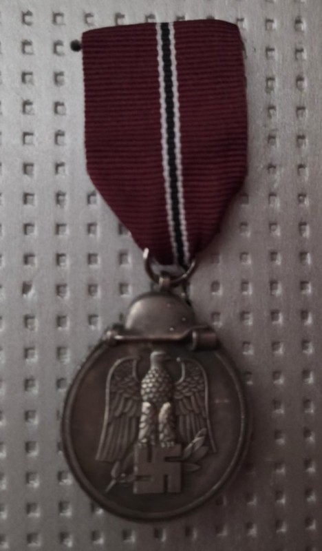 Медаль "Зимова компанія на Сході 194/42". Сучасна копія
