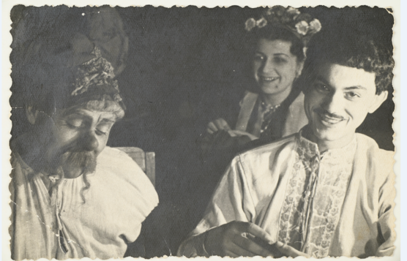 Фото. Сцена з вистави "Майська ніч". 1950-60-ті рр.