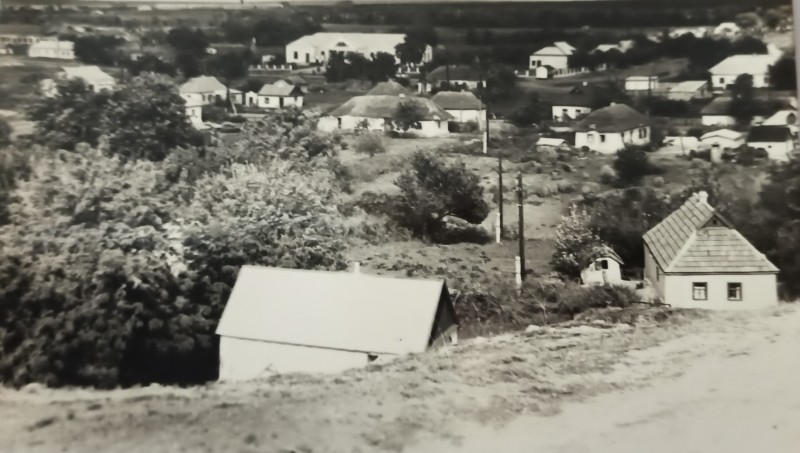 Фото краєвиду с.Седнівка (1970 роки).
