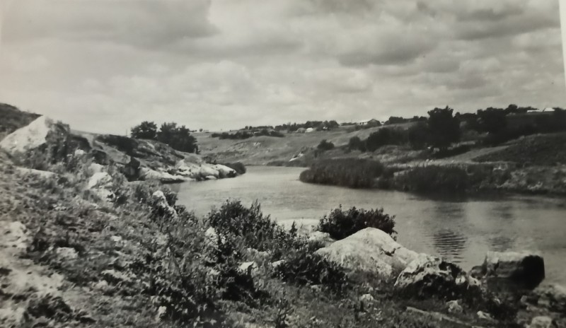 Фото р.Інгул біля с.Седнівка (1970 роки).
