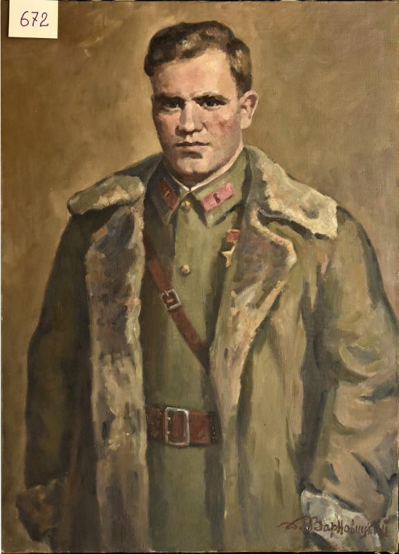 Картина-портрет В. О. Молодцов (Бадаєв).