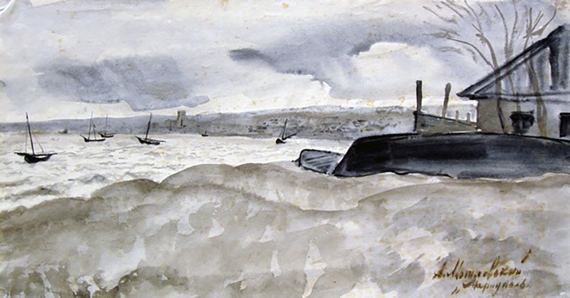 Азовське море. Жовтень