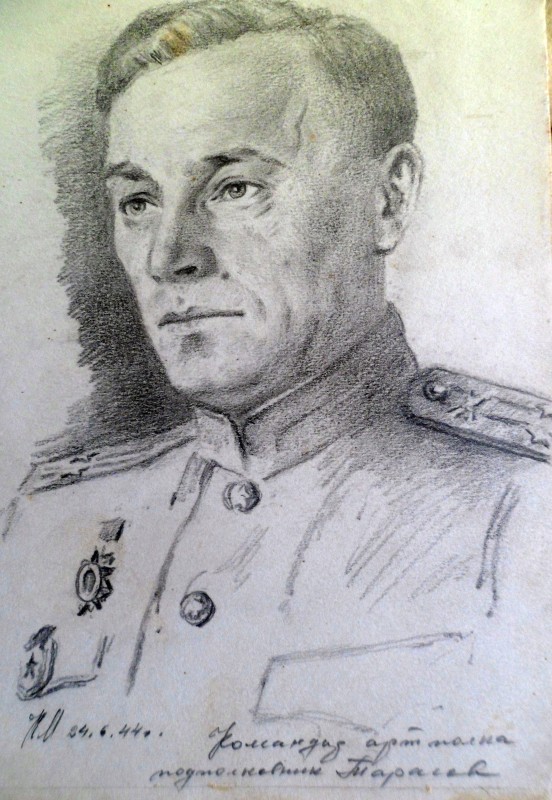 Командир артполку підполковник Тарасов