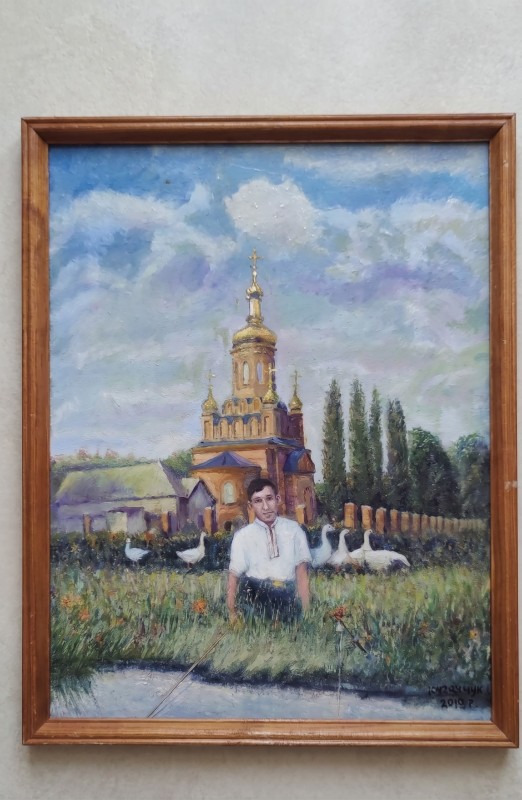 Картина "Компаніївська церква"